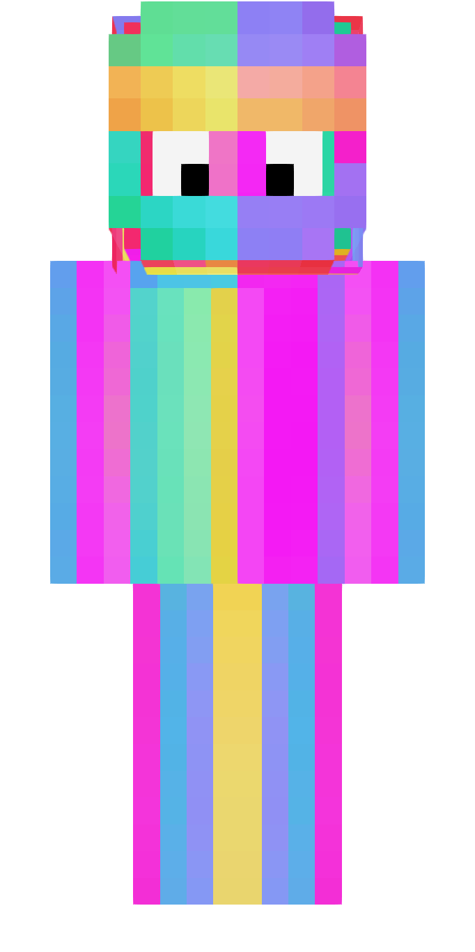 Rainbow Ninja skin image