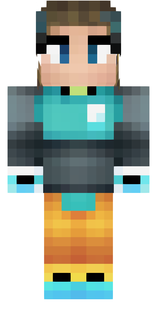 Skin Snowboarder