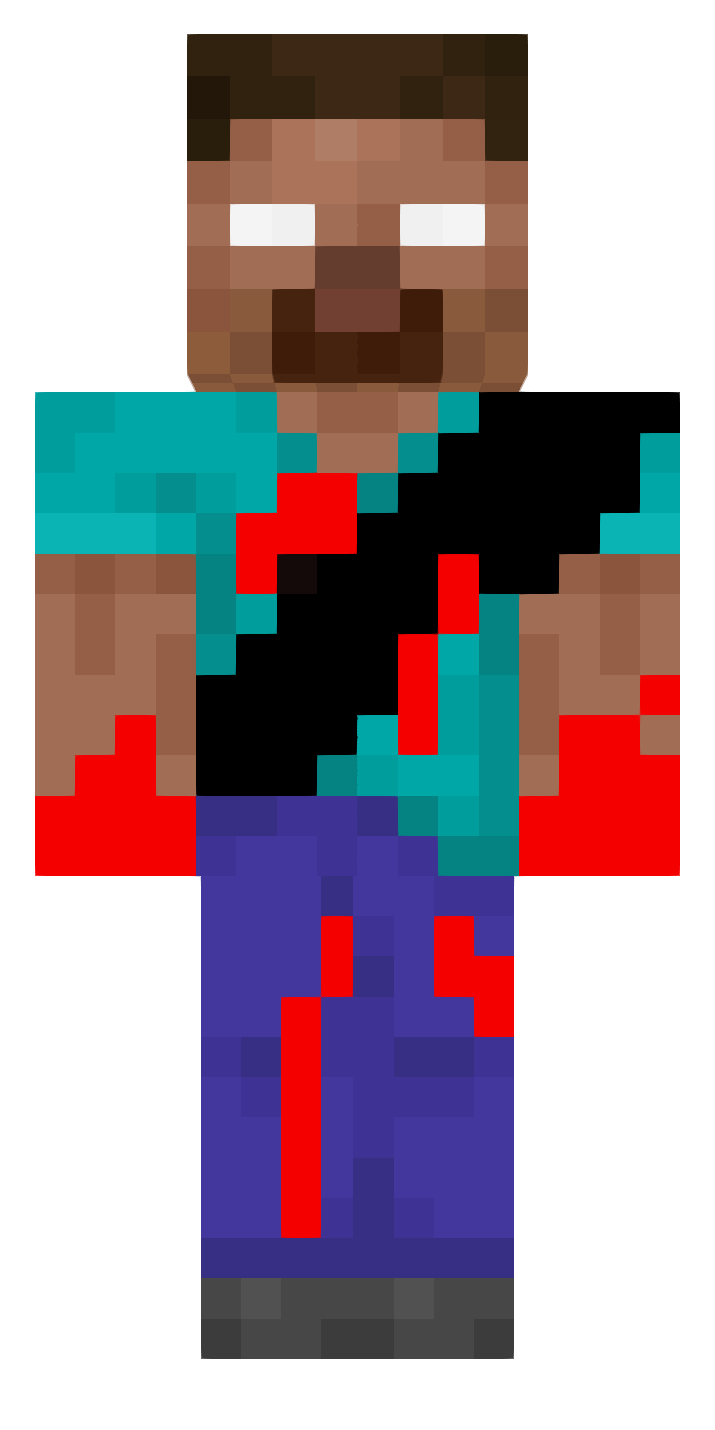 Herobrine blood skin