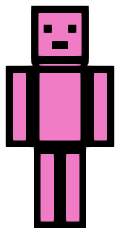 Skin pink skin
