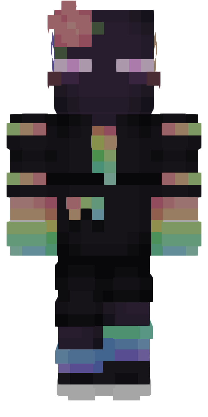 EnderMan; Pride Outfit. {SizArts.} front