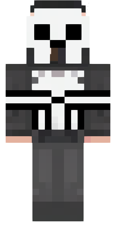 Skin mustachioed killer