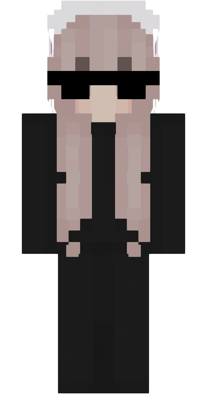 Girl with glasses-skin