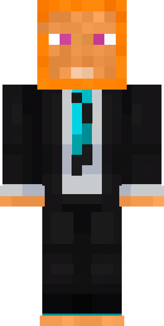Orange girl skin