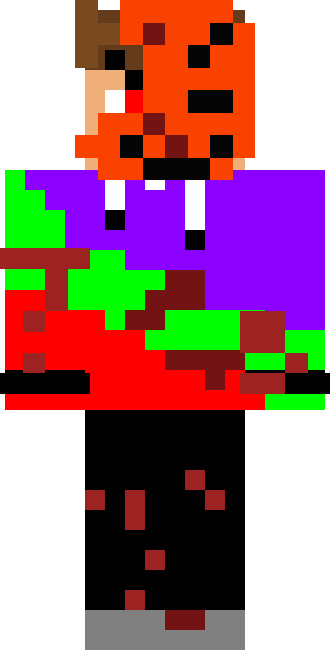 Evil rainbow smart boy skin