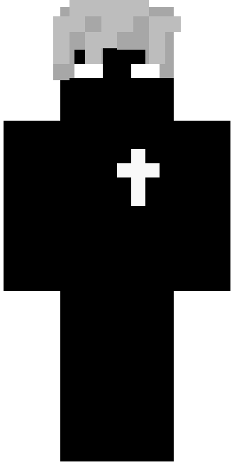 Skin The black Herobrine