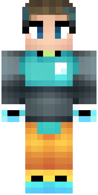 Snowboarder skin