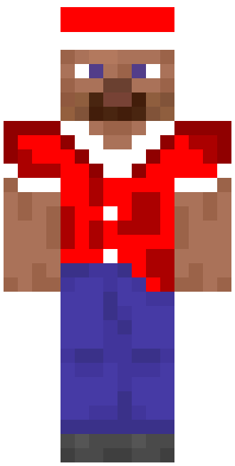 Festive steve skin