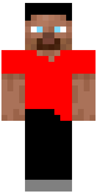 Thunder herobrine skin