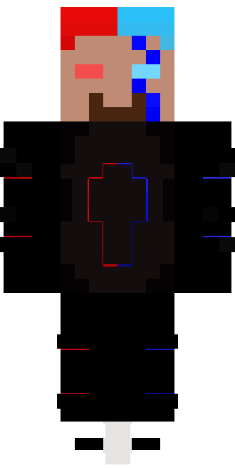 Thunder bolt red/blue skin