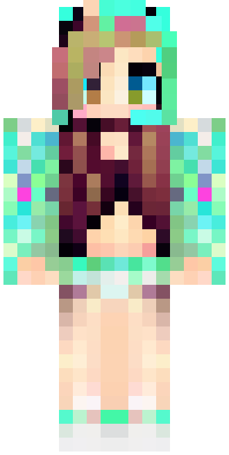 Skin Rainbow girl