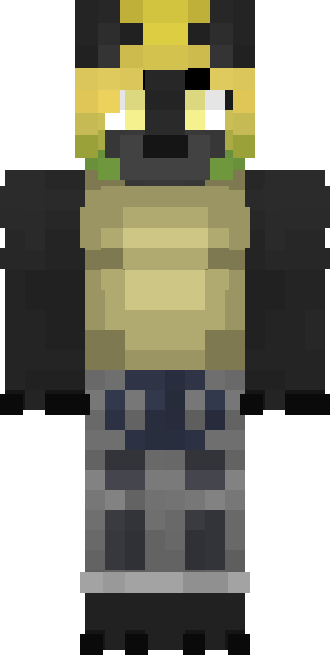 Wolf girl skin
