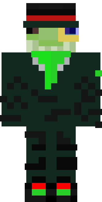fancy frog man skin