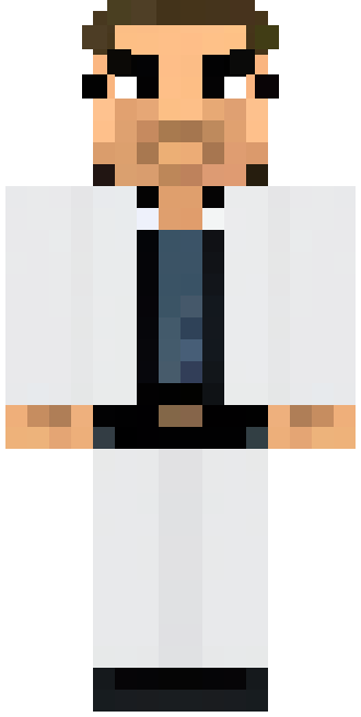 The Man in a white suit skin