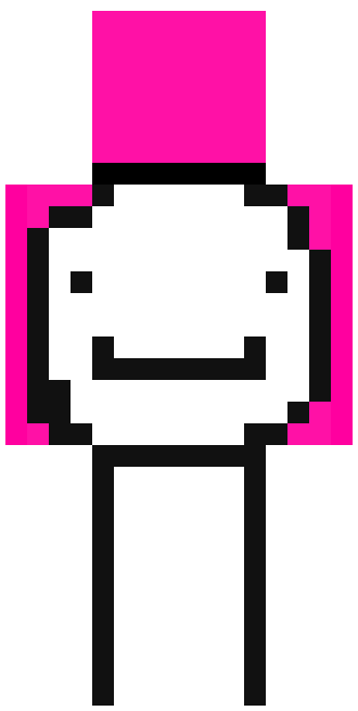 Pink girl dream skin
