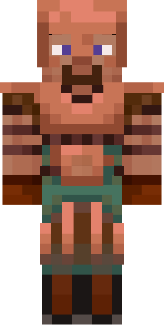 Copper armor skin