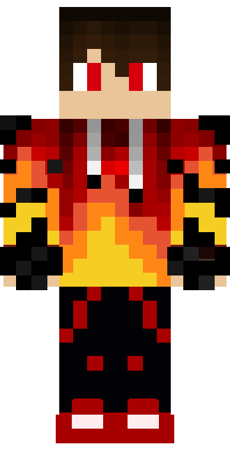 Fire guy skin