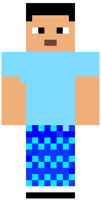 Skin A boy in a Pajamas