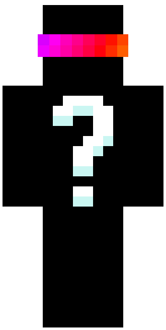 Skin Black Question Mark with Spokeishere's headband