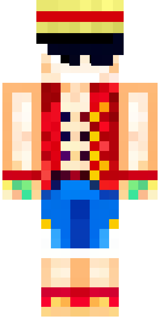 Skin Monkey D. Luffy