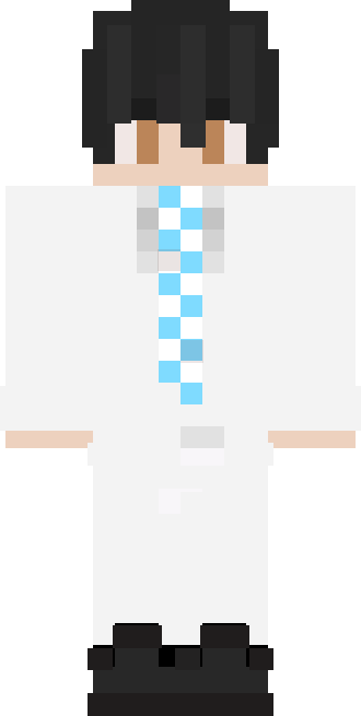 White school shirt skin