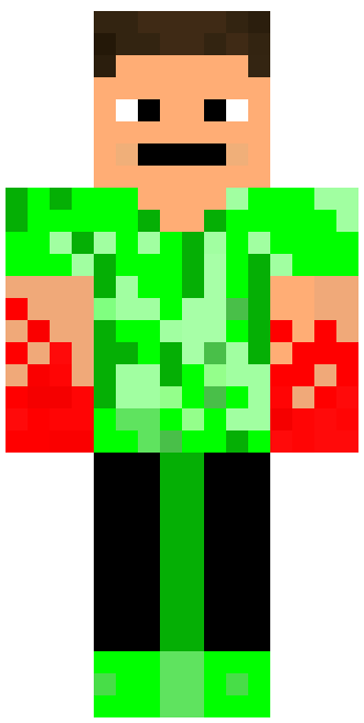 Green skin
