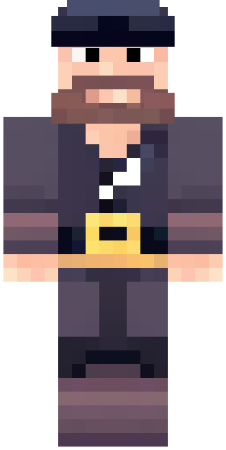 Naked ass pirate skin