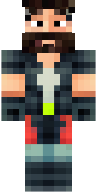 Bearded Biker skin