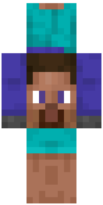 Skin Upside Down Steve