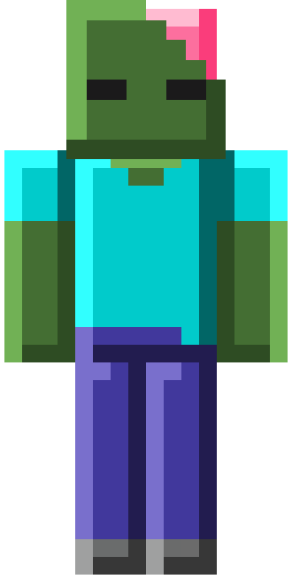 Plastic Zombie Toy skin