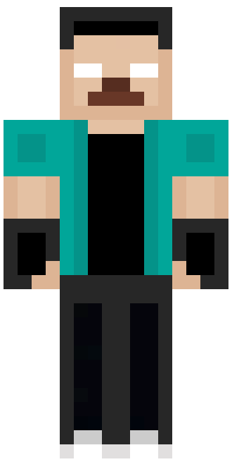 Herobrine (swage update plastic) skin
