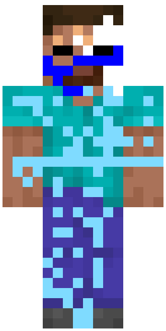 Skin Blue brine