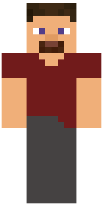 Re colored steve skin