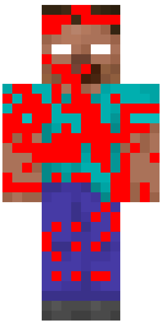 Injured herobrime skin