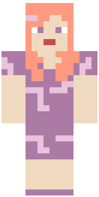 Skin Purple girl
