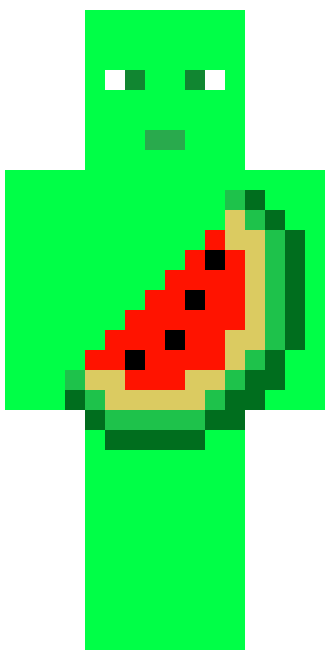 watermelon man skin