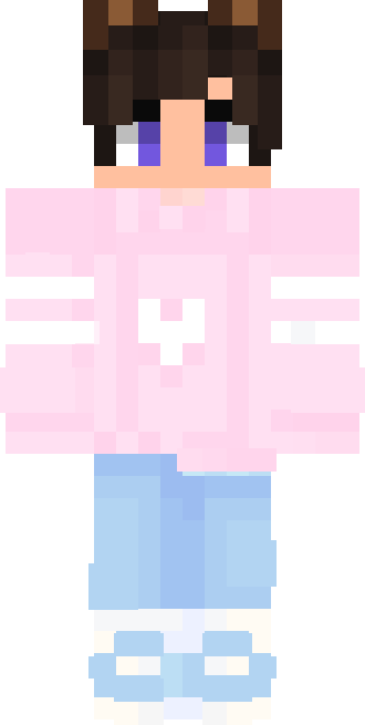 Skin teddyPlayIt pink heart