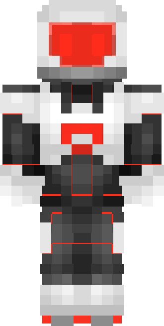 Red robot skin
