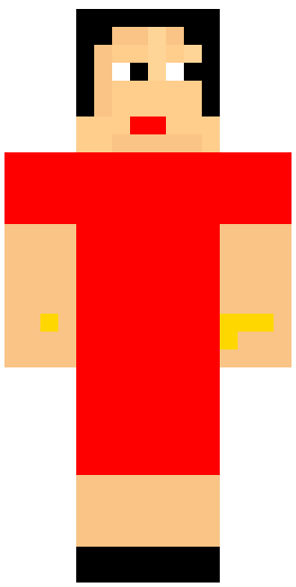 Skin Red girl