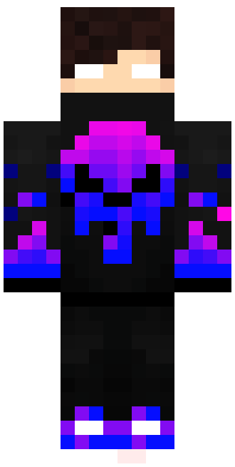 B9y with white dotz skin