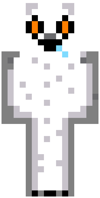 Goofy the lemur skin
