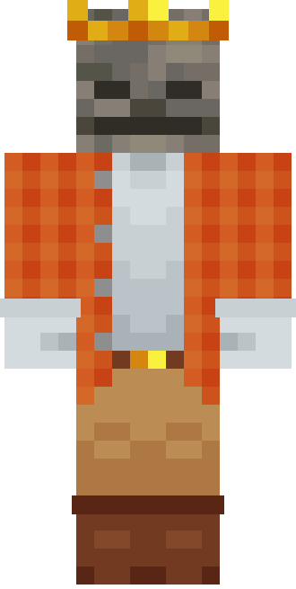 Orange Parched Skeleton skin