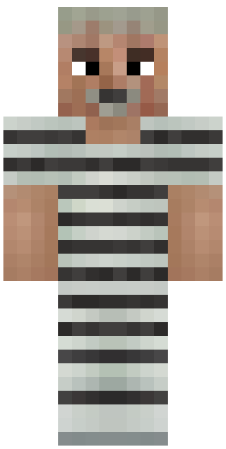 Prisoner from prison skin
