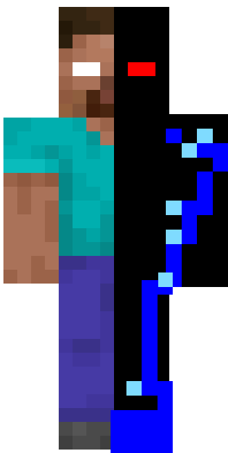 Herobrine very powerful skin