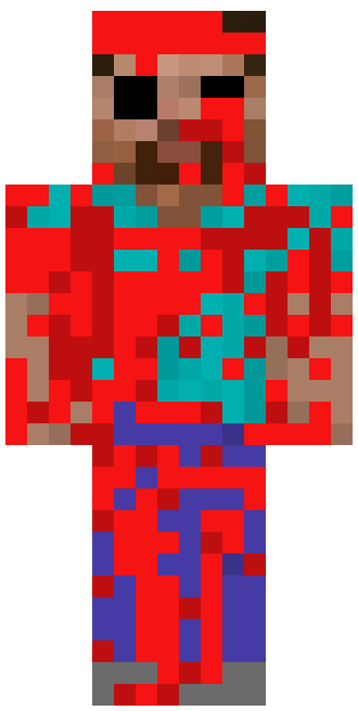 Giant steve .exe skin
