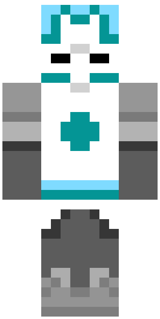 legacy console edition light blue castle crasher front
