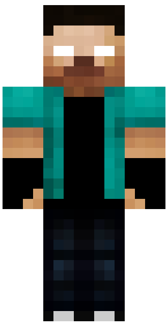 Herobrine (swag update) skin