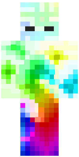 Rainbow Skin; Inverted Colors {SizArts} skin