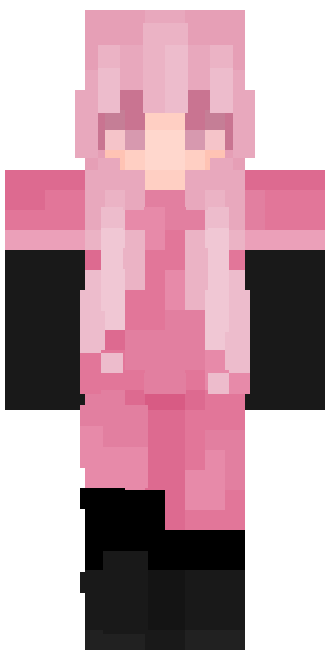 Pink girl skin