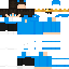Cool cyan king boy – tekstura